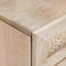 vidaXL Bedside Table with Door Beige 50 x 33 x 60 cm Solid mango wood