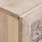 vidaXL Bedside Table Beige 50 x 33 x 60 cm Solid mango wood