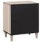 vidaXL Bedside Table with Door Beige 50 x 33 x 60 cm Solid mango wood