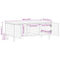 vidaXL Coffee Table with Shelf Beige 100 x 54 x 40 cm Solid mango wood