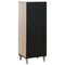vidaXL Highboard with Shelf White 40 x 33 x 110 cm Solid mango wood