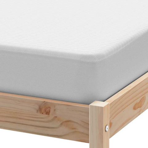 vidaXL Mattress Protector White 90x220 cm Waterproof