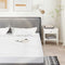 vidaXL Mattress Protector White 90x220 cm Waterproof