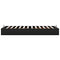 vidaXL Ottoman Bed Frame without Mattress Black Single Faux Leather