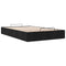 vidaXL Ottoman Bed Frame without Mattress Black Double Fabric