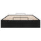 vidaXL Ottoman Bed Frame without Mattress Black Double Fabric