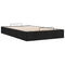 vidaXL Ottoman Bed Frame without Mattress Black Double Fabric