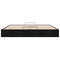 vidaXL Ottoman Bed Frame without Mattress Black Super King Fabric