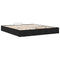 vidaXL Ottoman Bed Frame No Mattress Black 200x200 cm Velvet
