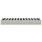 vidaXL Ottoman Bed Frame No Mattress Light Grey Single Velvet