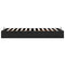 vidaXL Ottoman Bed Frame No Mattress Black Single Velvet