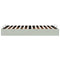 vidaXL Ottoman Bed Frame No Mattress Light Grey Double Velvet