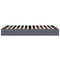 vidaXL Ottoman Bed Frame No Mattress Dark Grey Double Velvet