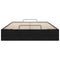 vidaXL Ottoman Bed Frame No Mattress Black Double Velvet