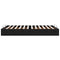 vidaXL Ottoman Bed Frame No Mattress Black Double Velvet