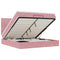 vidaXL Ottoman Bed with Mattresses Pink 160x200cm Velvet