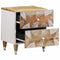vidaXL Bedside Cabinets 2 pcs 40x33.5x46 cm Solid Wood Mango