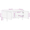 vidaXL Coffee Table 80x50x40 cm Solid Wood Mango