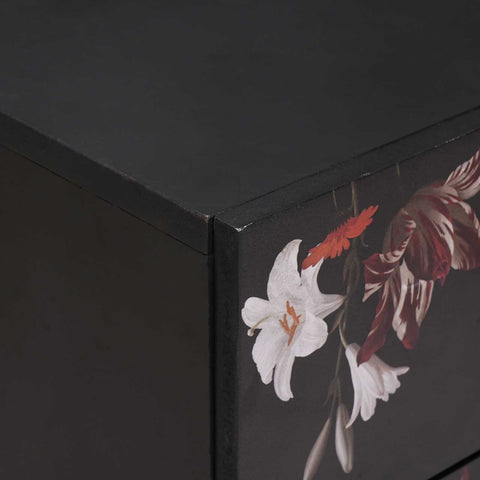 vidaXL Bedside Table Brown 40 x 33.5 x 46 cm Solid Mango Wood