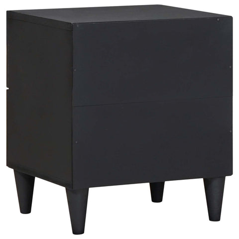 vidaXL Bedside Table 2 pcs Brown 40 x 33.5 x 46 cm Solid Mango Wood