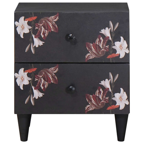 vidaXL Bedside Table 2 pcs Brown 40 x 33.5 x 46 cm Solid Mango Wood