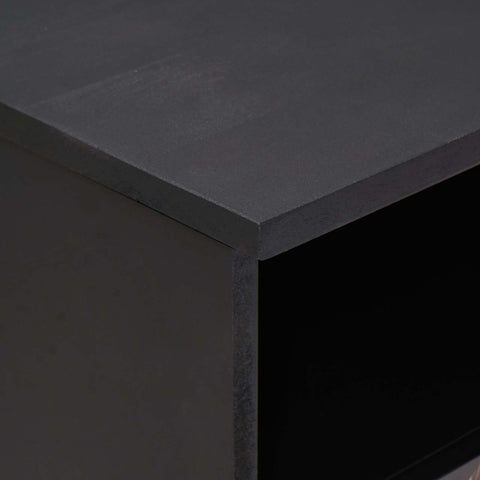 vidaXL Bedside Table Brown 40 x 33 x 46 cm Solid Mango Wood