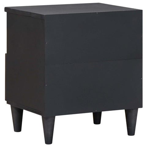 vidaXL Bedside Table Brown 40 x 33 x 46 cm Solid Mango Wood