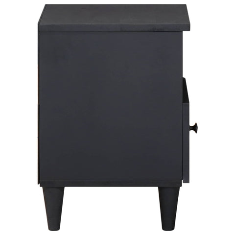 vidaXL Bedside Table 2 pcs Brown 40 x 33 x 46 cm Solid Mango Wood