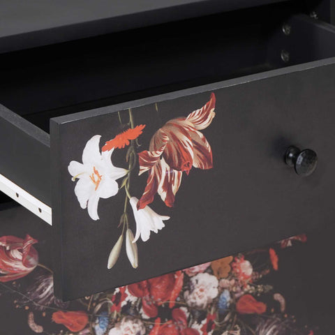 vidaXL Bedside Table Multicolour 50 x 33 x 60 cm Solid Mango Wood