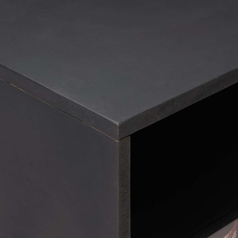 vidaXL Bedside Table Multicolour 50 x 33 x 60 cm Solid Mango Wood