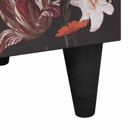 vidaXL Bedside Table Multicolour 50 x 33 x 60 cm Solid Mango Wood