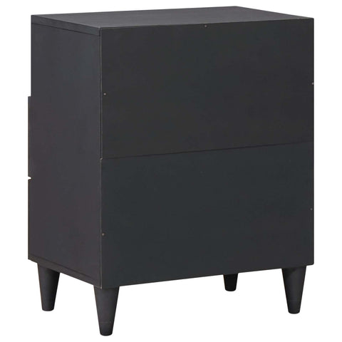 vidaXL Bedside Table Multicolour 50 x 33 x 60 cm Solid Mango Wood