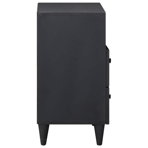 vidaXL Bedside Table Multicolour 50 x 33 x 60 cm Solid Mango Wood