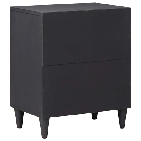 vidaXL Bedside Table Multicolour 50 x 33 x 60 cm Solid Mango Wood