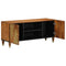 vidaXL TV Cabinet with Shelf Brown 105 x 33.5 x 46 cm Solid Mango wood