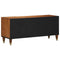 vidaXL TV Cabinet with Shelf Brown 105 x 33.5 x 46 cm Solid Mango wood