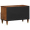 vidaXL TV Cabinet with Shelf with Storage Brown Solid Mango wood