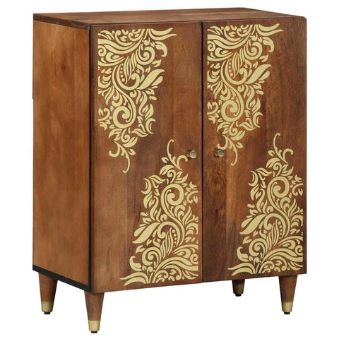 vidaXL Sideboard Brown 60 x 33.5 x 75 cm Solid Mango wood
