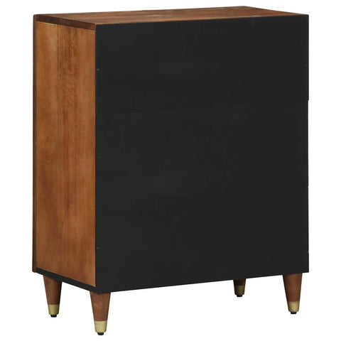 vidaXL Sideboard Brown 60 x 33.5 x 75 cm Solid Mango wood