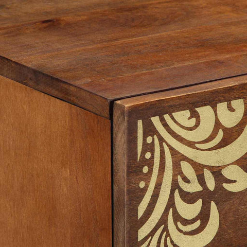 vidaXL Sideboard Brown 60 x 33.5 x 75 cm Solid Mango wood