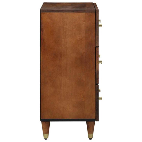 vidaXL Sideboard Brown 60 x 33.5 x 75 cm Solid Mango wood