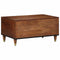 vidaXL Coffee Table Honey brown 80 x 50 x 40 cm Solid mango wood