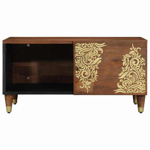 vidaXL Coffee Table Honey brown 80 x 50 x 40 cm Solid mango wood