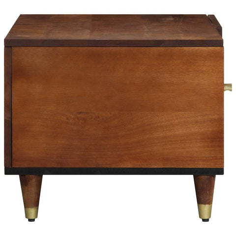 vidaXL Coffee Table Honey brown 80 x 50 x 40 cm Solid mango wood