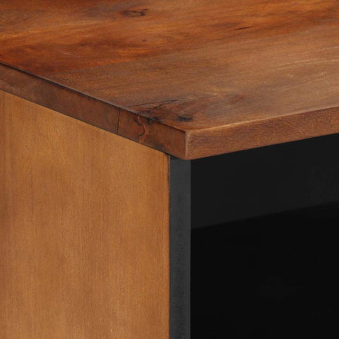 vidaXL Bedside Cabinet Honey brown 40 x 33 x 46 cm Solid mango wood