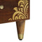 vidaXL Bedside Cabinet Honey brown 40 x 33 x 46 cm Solid mango wood
