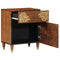 vidaXL Bedside Cabinet Honey brown 50 x 33 x 60 cm Solid mango wood