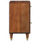 vidaXL Bedside Cabinet Honey brown 50 x 33 x 60 cm Solid mango wood