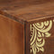vidaXL Bedside Cabinet Honey brown 50 x 33 x 62 cm Solid mango wood