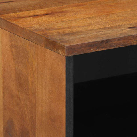 vidaXL Bedside Cabinet Honey brown 50 x 33 x 62 cm Solid mango wood